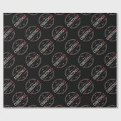 Frohe Weihnachtsgrüße Geschenkpapier (Flach)