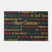 Frohe Weihnachtsgrüße in einer anderen Sprache | Fußmatte (Vorderseite)