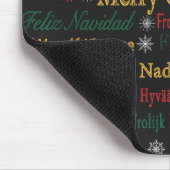 Frohe Weihnachtsgrüße in einer anderen Sprache | Mousepad (Ecke)
