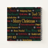 Frohe Weihnachtsgrüße in einer anderen Sprache | Notizblock (Rückseite)