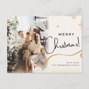 Frohe Weihnachtsgrüße Karte Elegantes Weihnachts