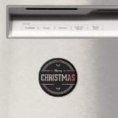 Frohe Weihnachtsgrüße Magnet (In Situ (Geschirrspüler))
