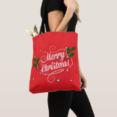 Frohe Weihnachtsgrüße Tasche (Von Nahem)