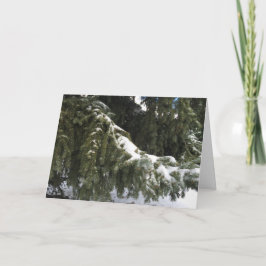 Frohe Weihnachtsgrüßkarte Feiertagskarte