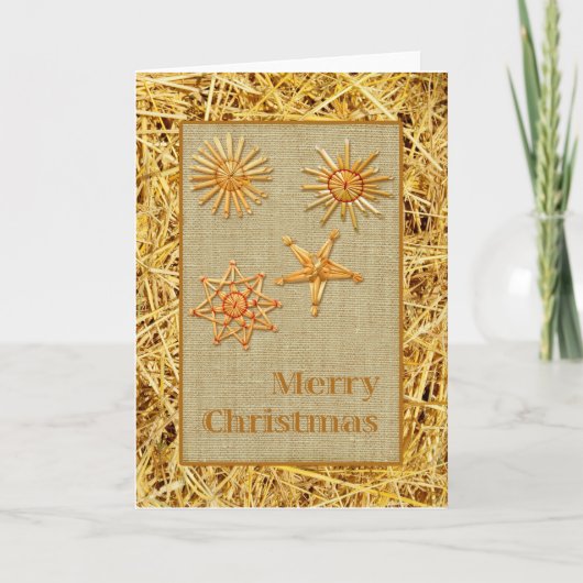 Frohe Weihnachtsgrüßkarte Feiertagskarte (Vorderseite)