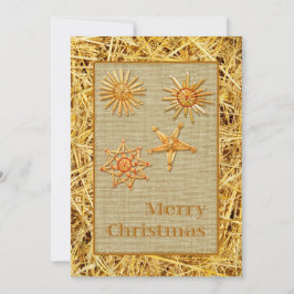 Frohe Weihnachtsgrüßkarte Feiertagskarte