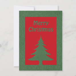 Frohe Weihnachtsgrüßkarte Feiertagskarte