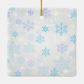 Frohe Weihnachtsgymnast Elf Keramikornament (Rückseite)