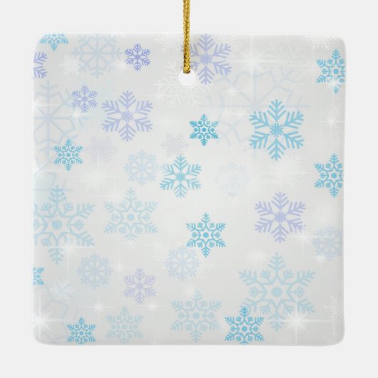 Frohe Weihnachtsgymnast Elf Keramikornament (Rückseite)