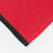 Frohe Weihnachtsgymnastik Fleece Blanket (Ecke)