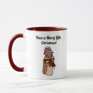 Frohe Weihnachtshamster Gerbil Cartoon Holiday Pet Tasse