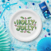 Frohe Weihnachtsharmonie Pappteller (Party)
