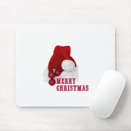 Frohe WeihnachtsHat Mousepad (Mit Mouse)