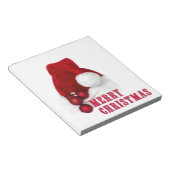 Frohe WeihnachtsHat Notizblock (angewinkelt)