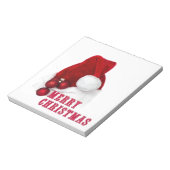 Frohe WeihnachtsHat Notizblock (Rotiert)