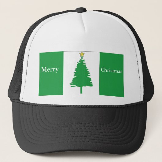 Frohe WeihnachtsHat Truckerkappe (Vorderseite)