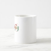 Frohe Weihnachtshunde Kaffeetasse (Mittel)