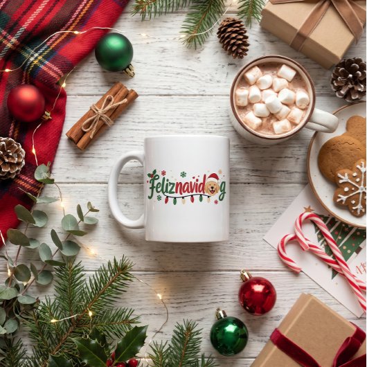 Frohe Weihnachtshunde Kaffeetasse
