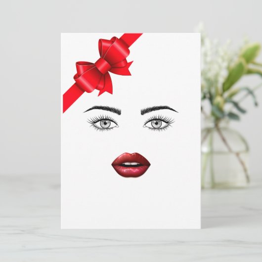 Frohe Weihnachtsjause Feiertagskarte (Stehend Vorderseite)