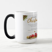 Frohe Weihnachtskaffee Tasse 2024 (Links)