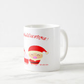 Frohe Weihnachtskaffee-Tasse Kaffeetasse (VorderseiteRechts)