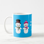 Frohe Weihnachtskaffee-Tasse Kaffeetasse (Links)