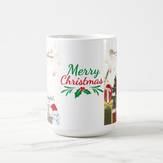 Frohe Weihnachtskaffee/Tee-Tasse Kaffeetasse (Mittel)
