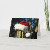 Frohe Weihnachtskaktus Feiertagskarte (Vorderseite)