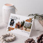 Frohe Weihnachtskalligrafie Citrus Botanisches Fot Feiertagskarte<br><div class="desc">Sie suchen eine einzigartige und schöne Urlaubskarte, die Sie in diesem Jahr an Ihre Freunde und Familie schicken können? Karo unsere frohe Weihnachts Winter Berry Calligraphy Botanical Holiday Card! Diese festliche und stilvolle Karte zeichnet sich durch fröhliche Weihnachten in moderner Kalligraphie, 3 beliebte Fotos und eine trendige, lockere Anordnung festlicher...</div>