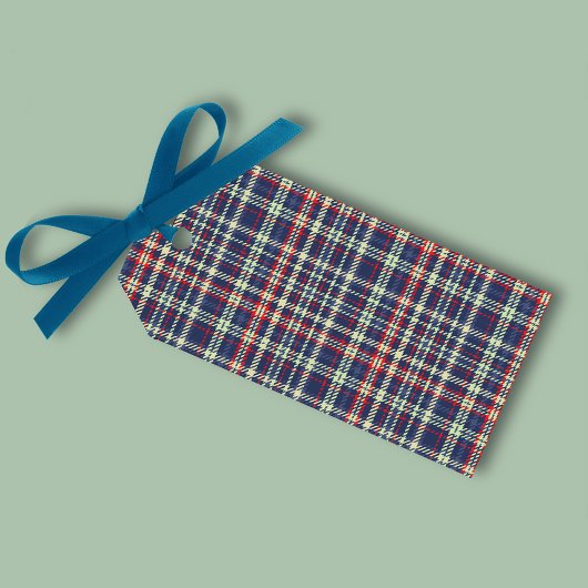 Frohe Weihnachtskalligrafie Script Navy Blue Karie Geschenkanhänger