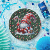 Frohe Weihnachtskandy Pappteller (Party)