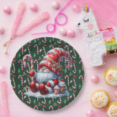 Frohe Weihnachtskandy Pappteller (Party)