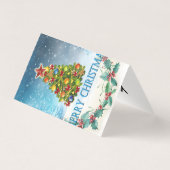 Frohe Weihnachtskarte (Rückseite)