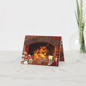 Frohe Weihnachtskarte (Rückseite)