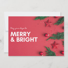 Frohe Weihnachtskarte