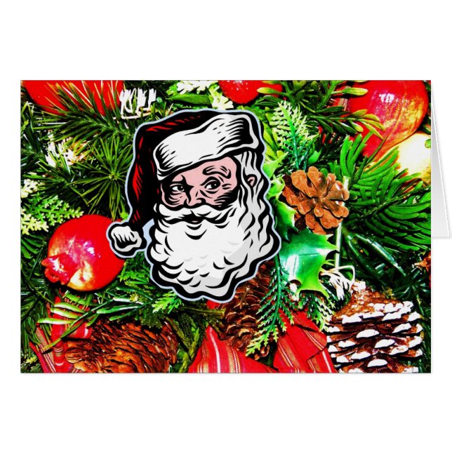 Frohe Weihnachtskarte (Vorderseite (Horizontal))
