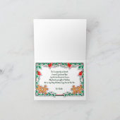 Frohe Weihnachtskarte 2020 Feiertagskarte (Innenseite)