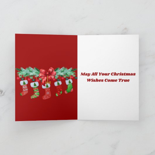 Frohe Weihnachtskarte 2025 (Innenseite)