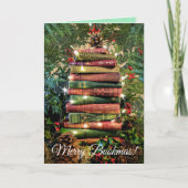 Frohe Weihnachtskarte Dankeskarte (Vorderseite)