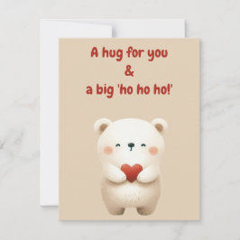 Frohe Weihnachtskarte Einladung