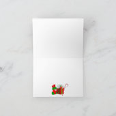 Frohe Weihnachtskarte Familienkatze Feiertagskarte (Innenseite)