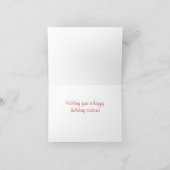 Frohe Weihnachtskarte Feiertagskarte (Innenseite)