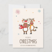 Frohe Weihnachtskarte