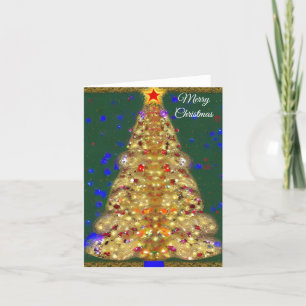 Frohe Weihnachtskarte Feiertagskarte