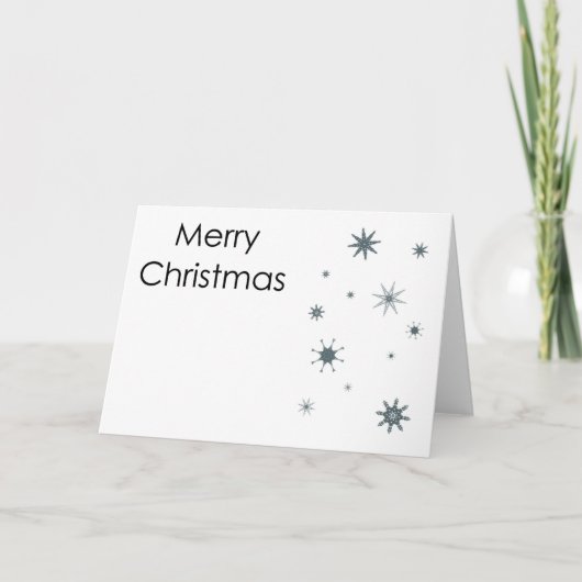 Frohe Weihnachtskarte Feiertagskarte (Vorderseite)