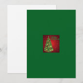 Frohe Weihnachtskarte Feiertagskarte (Vorne/Hinten)