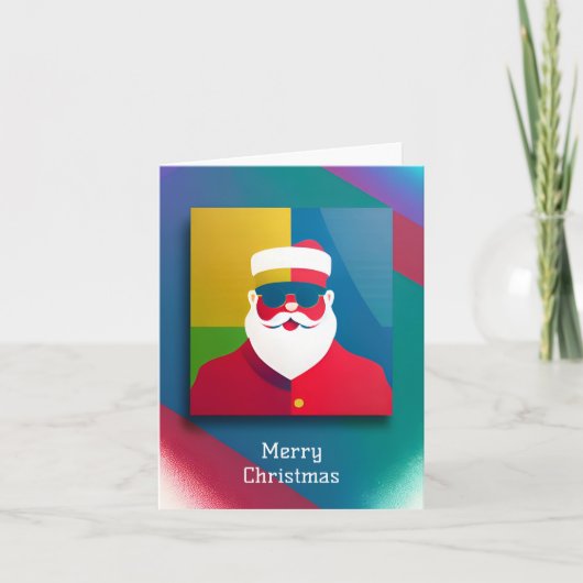 Frohe Weihnachtskarte Feiertagskarte (Vorderseite)