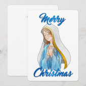 Frohe Weihnachtskarte Feiertagskarte (Vorne/Hinten)