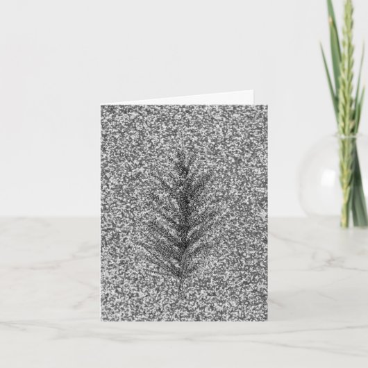 Frohe Weihnachtskarte Feiertagskarte (Vorderseite)