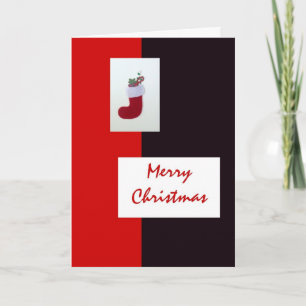 Frohe Weihnachtskarte Feiertagskarte